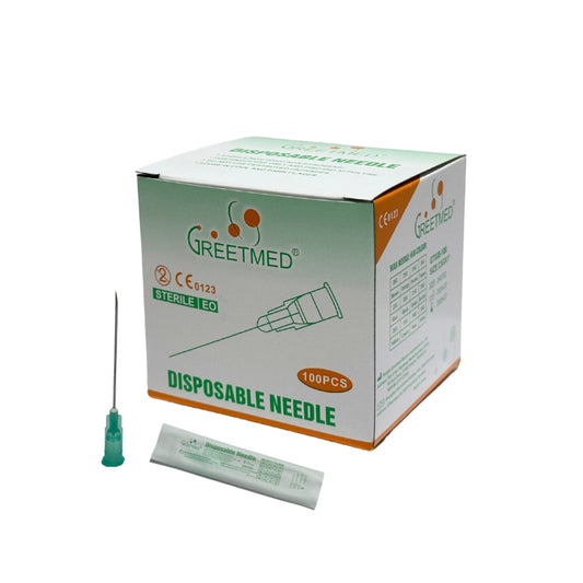 AGUJA 21G X 1/2" | VERDE