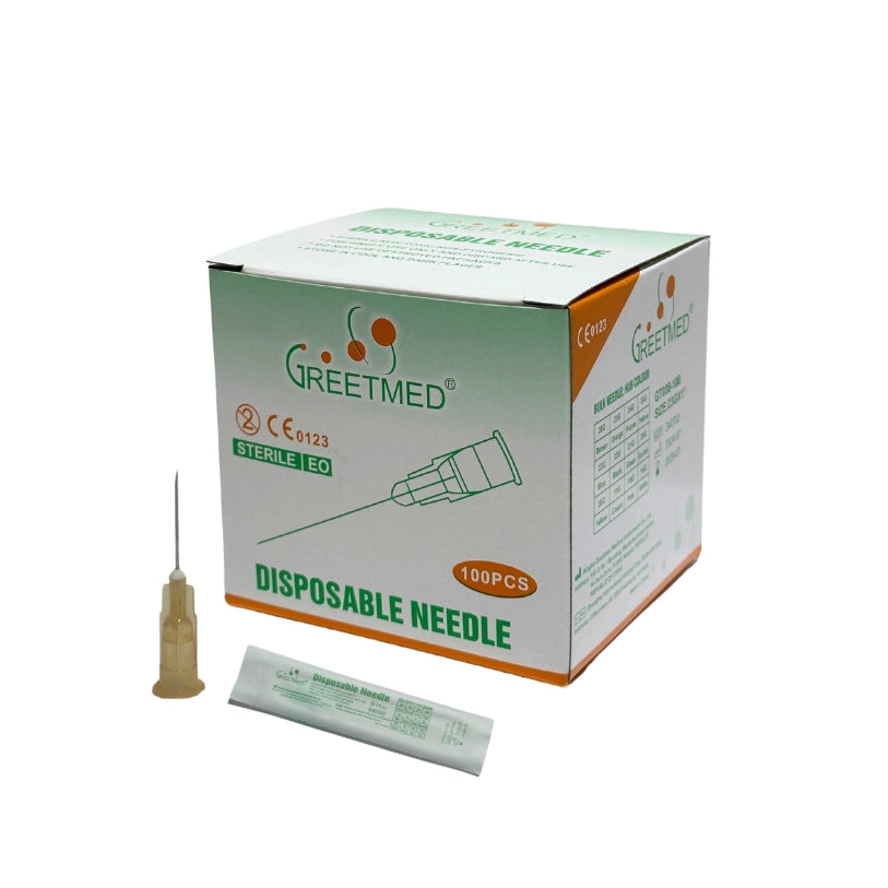 AGUJA 25G X 5/8" | NARANJA