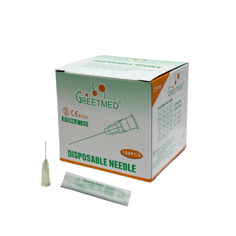 AGUJA 30G X 1/2" | AMARILLO