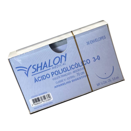 ÁCIDO POLIGLICÓLICO 3-0